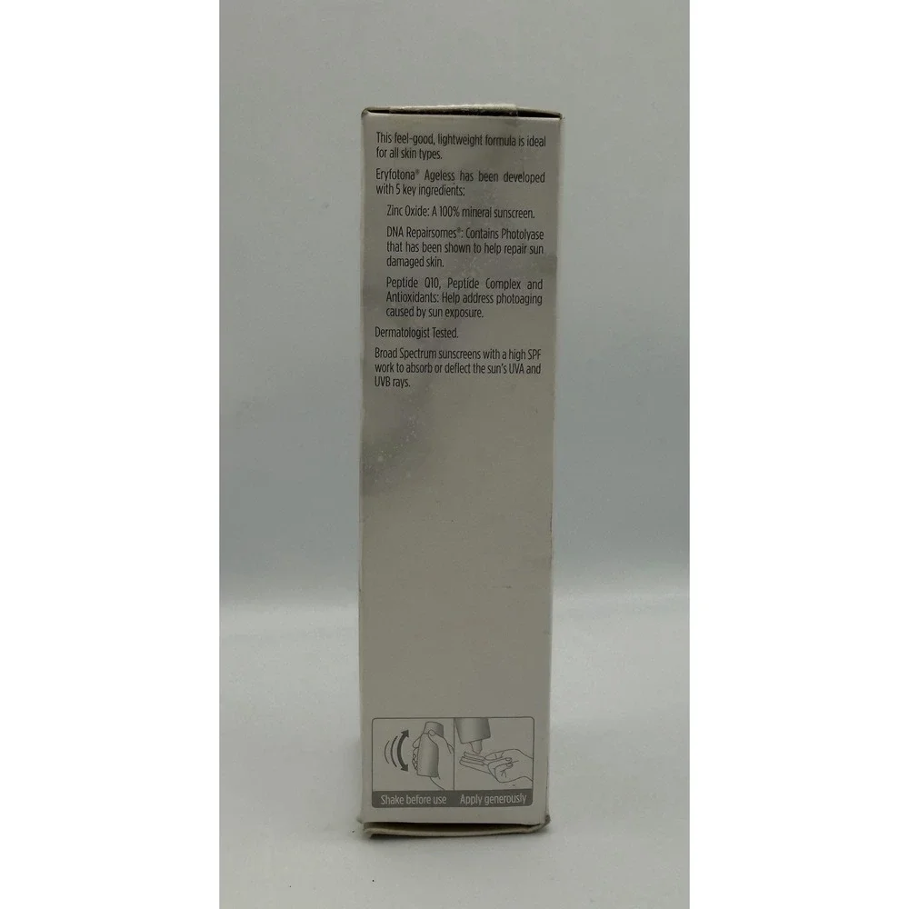 New ISDIN Eryfotona Ageless SPF 50 1.7 Fl Oz Tinted Mineral Sunscreen for Face